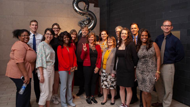 2018 National Seminar: EWA staff with Mark Hamill and his wife, Marilou
