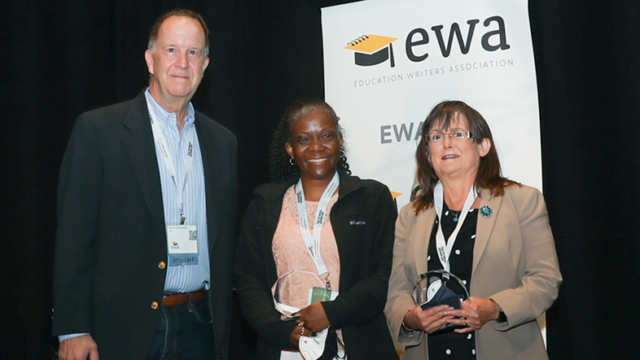 Lori, Tracee Eason & Steve Drummond at 2022 National Seminar.